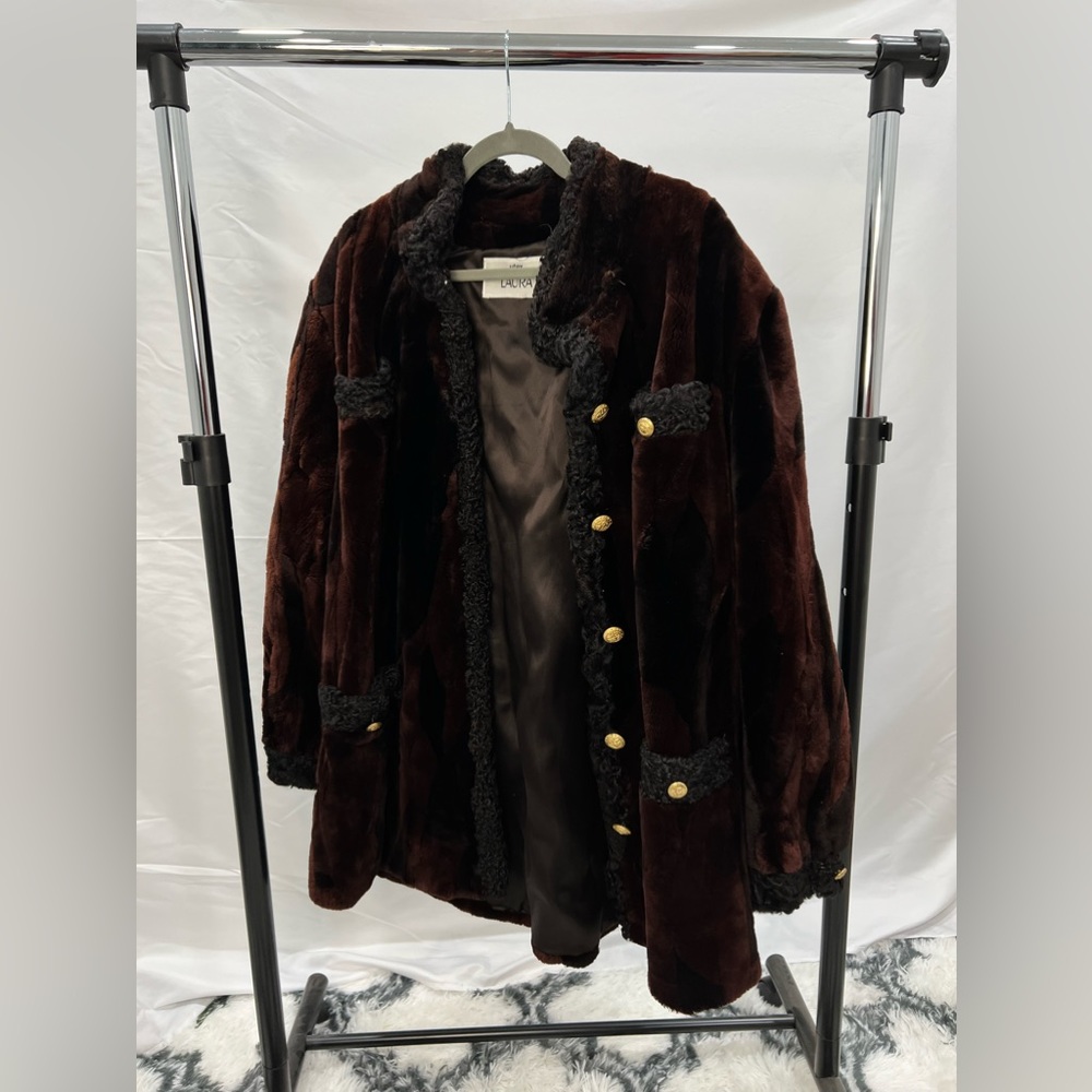 Brown Utex for Laura coat